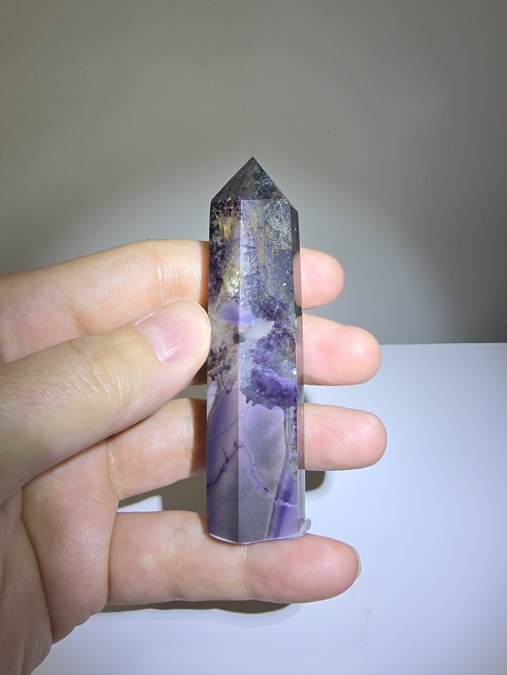 Tiffany Stone Crystal Tower - Picture 3 of 5